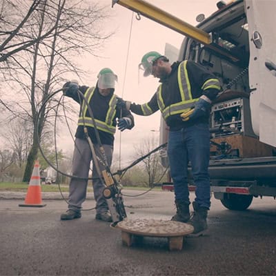 égout sanitaire pluviale